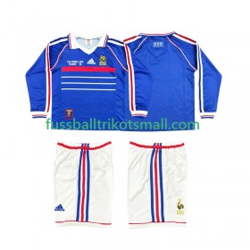 Fußballtrikots Frankreich Retro Kinder 1998 Langarm Heimtrikotsatz kaufen